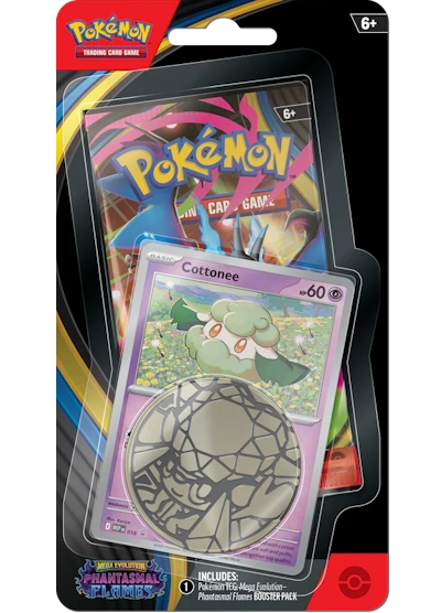 Pokémon Phantasmal Flames: Checklane Blister - Cottonee