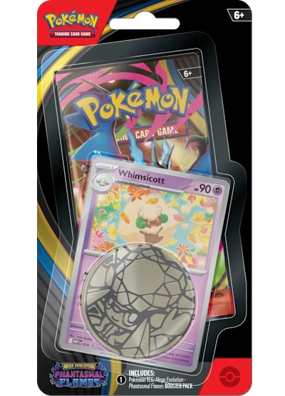 Pokémon Phantasmal Flames: Checklane Blister - Whimsicott