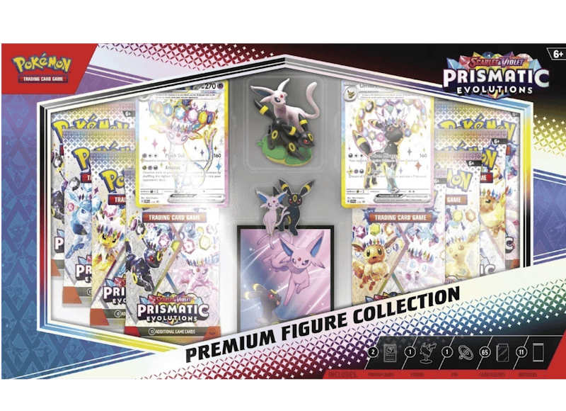 Pokémon Prismatic Evolutions: Premium Figure Collection