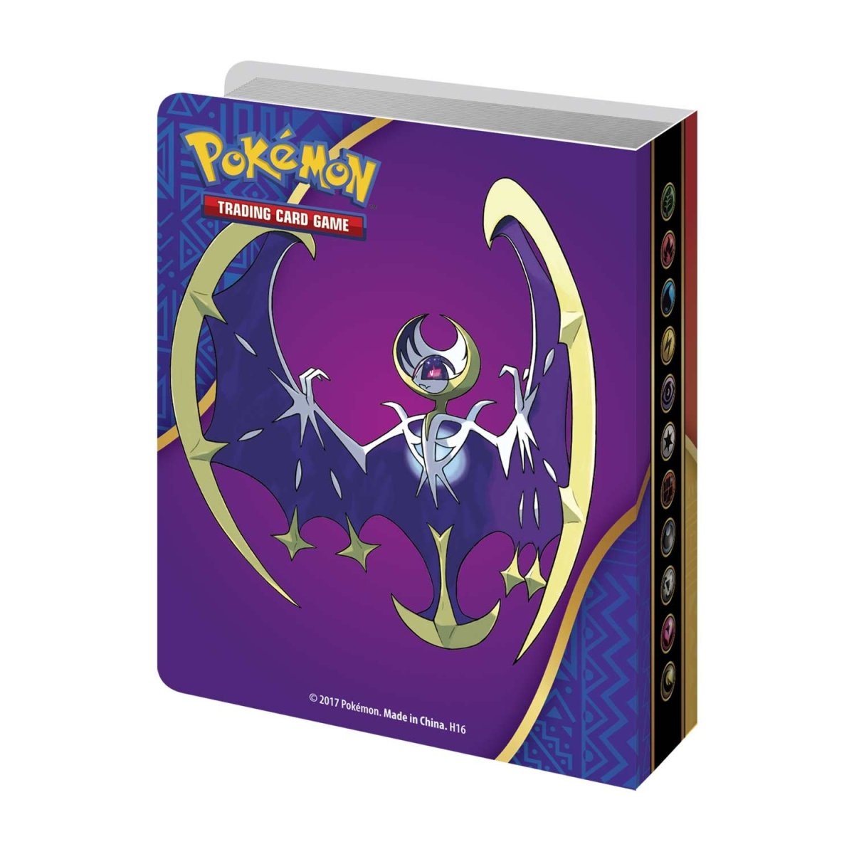 Pokémon Sun & moon: Mini Portfolio achterkant