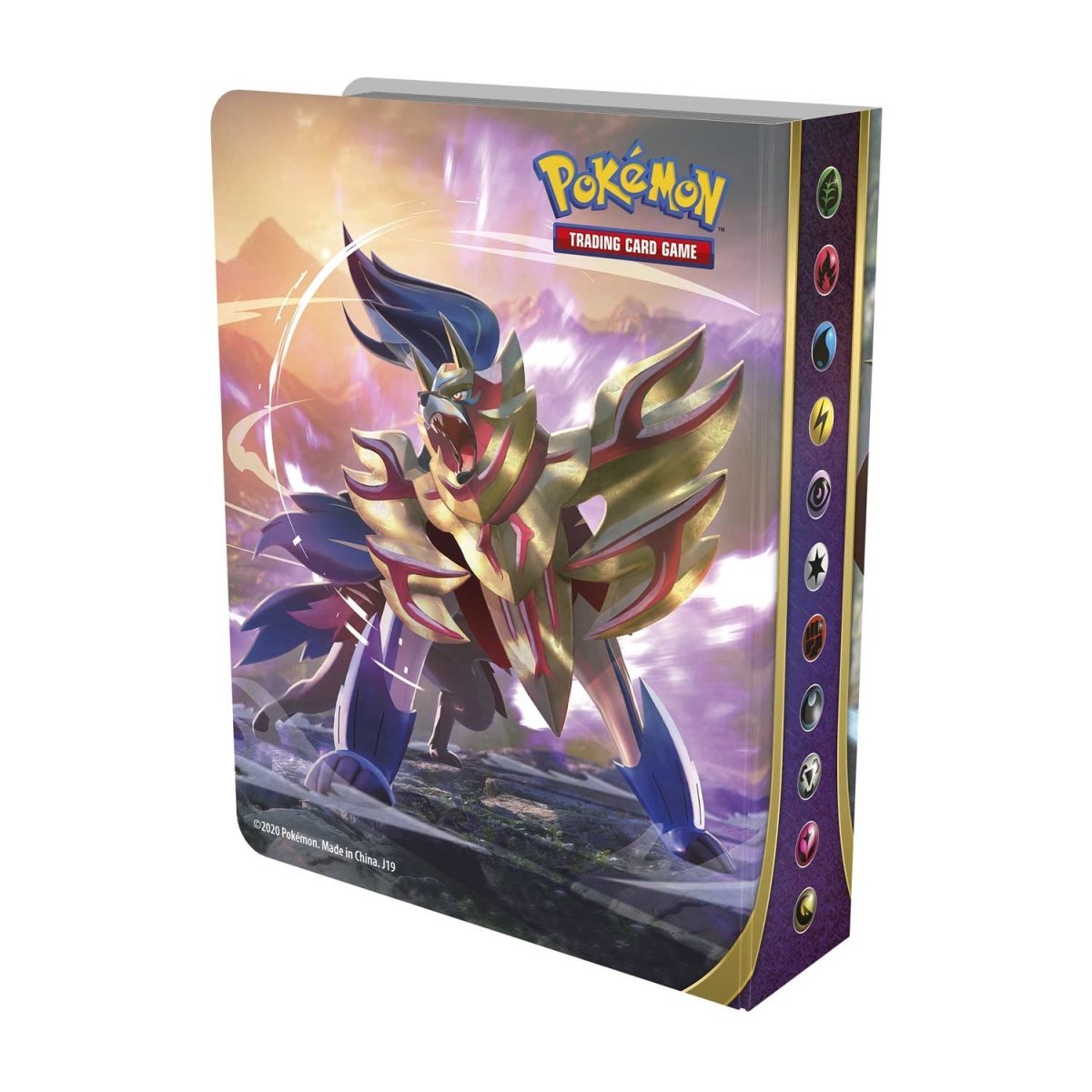 Pokémon Sword & shield: Mini Portfolio achterkant