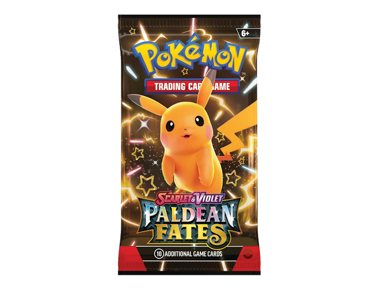 paldean fates pokemon booster box Pokemon Paldean Fates Premium Collection Skeleridge EX, New Sealed English (PSA Graded 10) Pokemon Sealed Collection Shiny Pikachu blazes the path forward as Tinkaton Paldean Fates Booster Pack