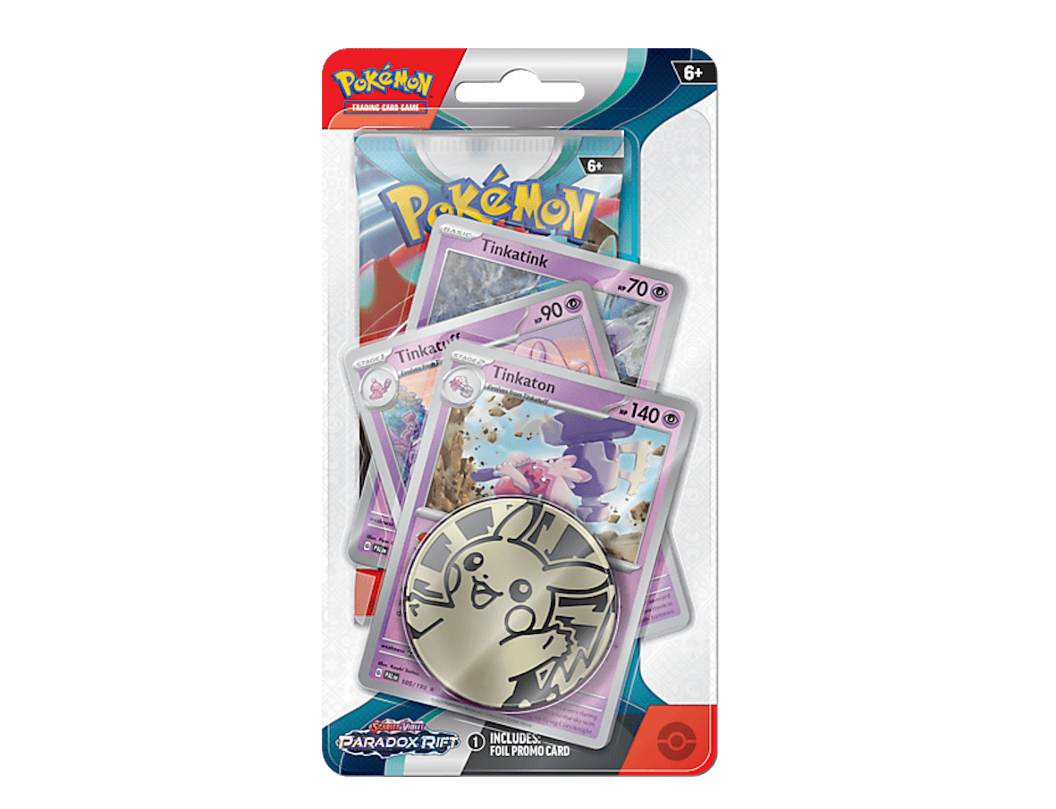 Pokémon Paradox Rift: Premium Checklane Blister - Tinkaton
