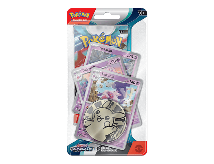 Pokémon Paradox Rift: Premium Checklane Blister - Tinkaton