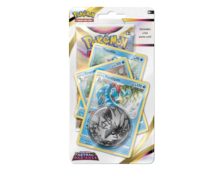 Pokémon Astral Radiance: Premium Checklane Blister - Feraligatr