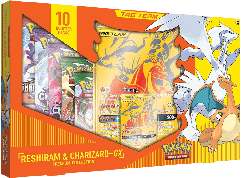 Pokémon Tag Team Reshiram & Charizard GX Premium Collection
