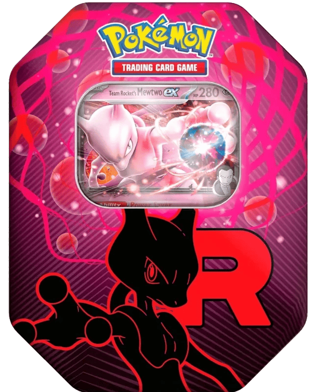 Pokémon Team Rocket: Tin - Mewtwo ex
