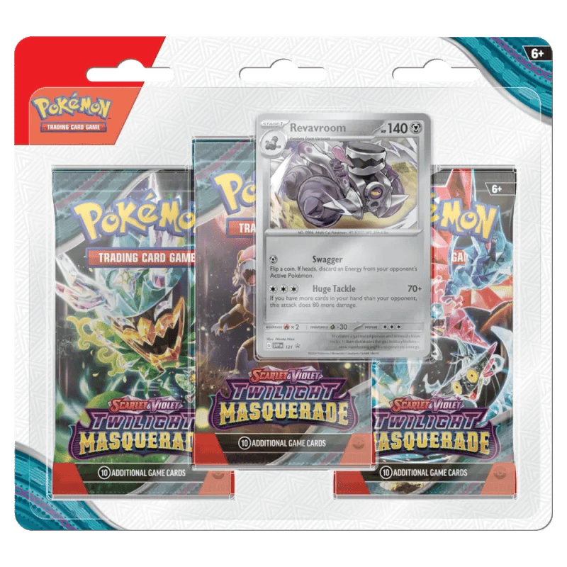 Pokémon Twilight Masquerade: 3-Pack Blister - Revaroom