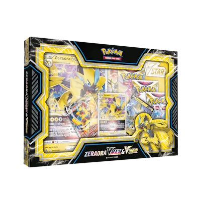 Pokémon Zeraora VMAX & VSTAR Battle Box