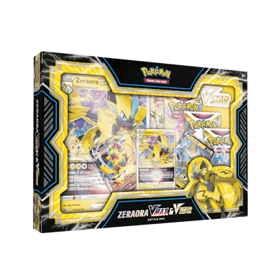 Pokémon Zeraora VMAX & VSTAR Battle Box