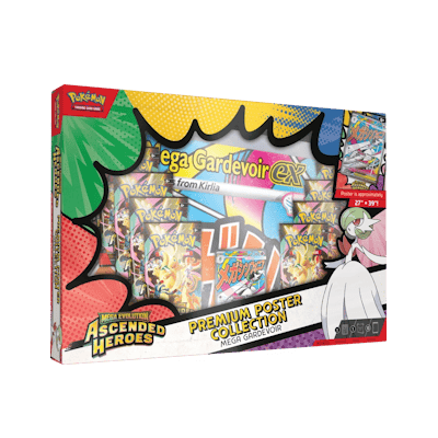 Pokémon Ascended Heroes: Premium Poster Collection - Mega Gardevoir ex