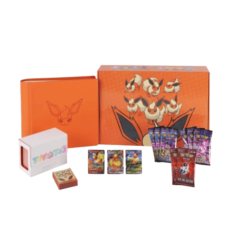 Pokémon (CN) Flareon VMAX: Gift Box geopend