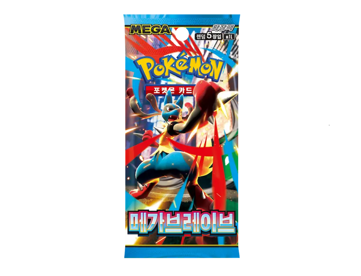 Pokémon (KOR) Mega Brave (M1L): Booster Pack