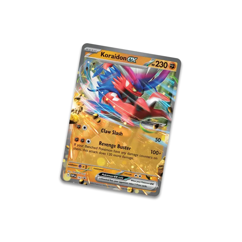 Pokémon Slashing Legends: Tin - Koraidon EX