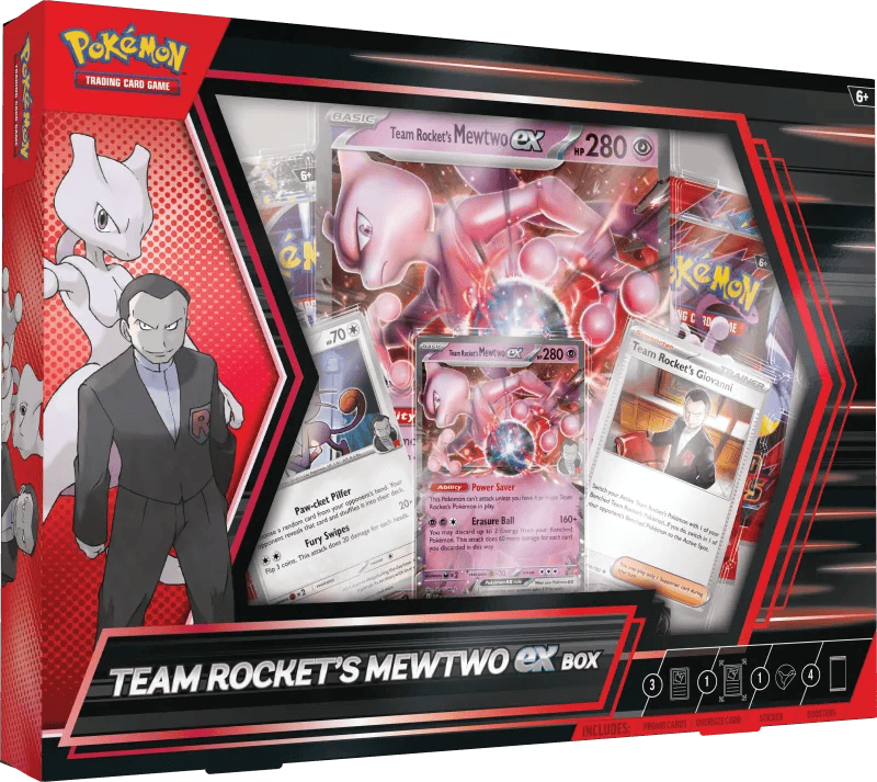 Pokémon Team Rocket's Mewtwo: EX Box