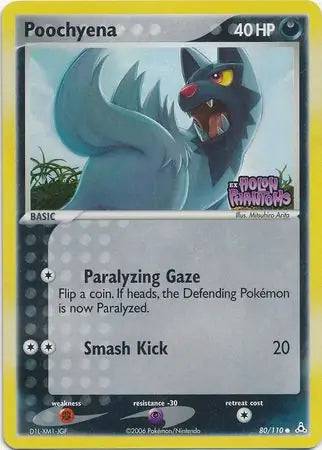 Poochyena 80/110 - EX Holon Phantoms - Reverse Holofoil