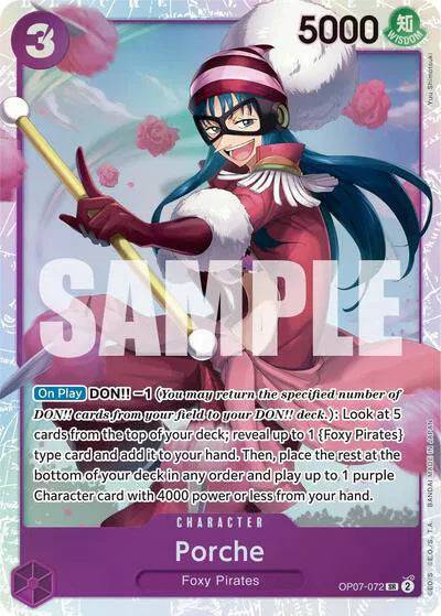 Porche OP07-072 - 500 Years in the Future - Foil