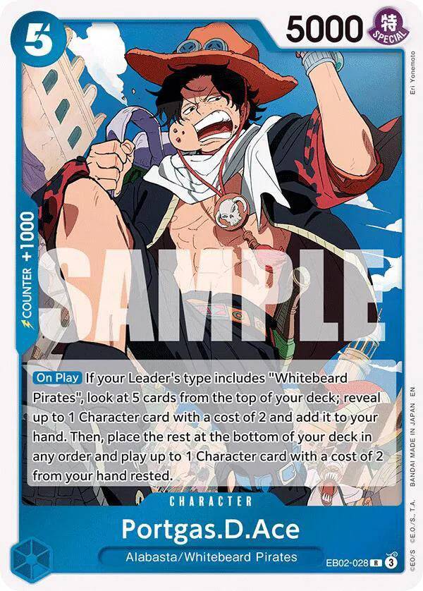 Portgas.D.Ace EB02-028 - Anime 25th Collection - Foil