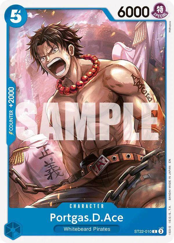 Portgas.D.Ace ST22-010 - Starter Deck 22: Ace & Newgate - Normal
