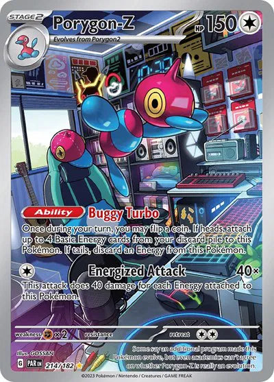 Porygon-Z 214/182 - Paradox Rift - Holofoil