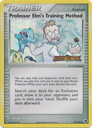 Professor Elm's Training Method 79/101 - EX Dragon Frontiers - Reverse Holofoil