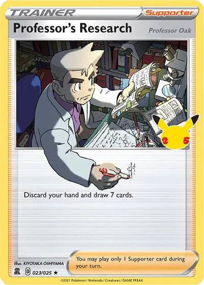 Professor's Research 023/025 - Celebrations - Holofoil