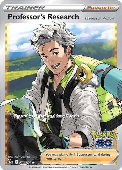 Professor's Research 078/078 - Pokemon Go - Holofoil