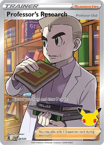 Professor's Research 024/025 - Celebrations - Holofoil