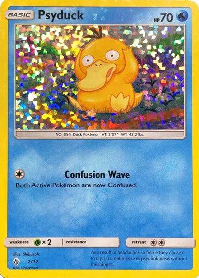 Psyduck 2/12 - McDonald's Collection (2018) - Holofoil