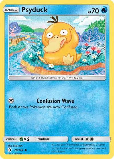 Psyduck 28/149 - Sun & Moon - Normal