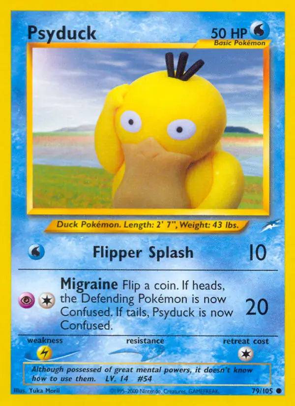 Psyduck 79/105 - Neo Destiny (Unlimited) - Normal
