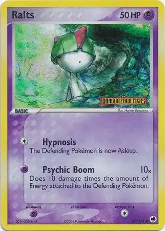 Ralts 60/101 - EX Dragon Frontiers - Reverse Holofoil