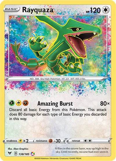 Rayquaza 138/185 - Vivid Voltage - Holofoil