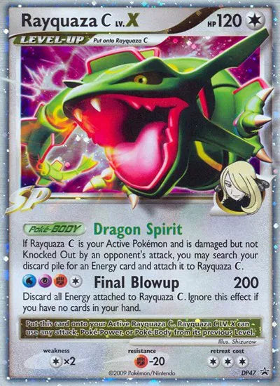 Rayquaza C Lv.X DP47 - Diamond and Pearl Promos - Holofoil