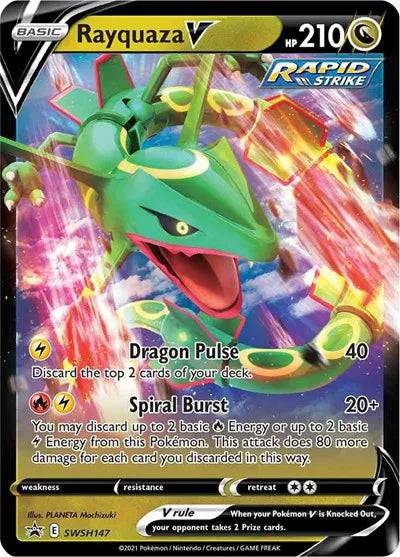 Rayquaza SWSH147 - Sword & Shield Promo - Holofoil