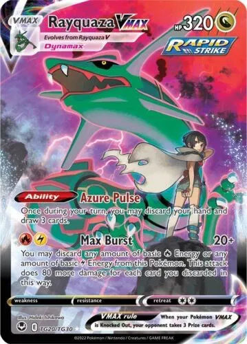 Rayquaza VMAX TG20/TG30 - Silver Tempest Trainer Gallery - Holofoil