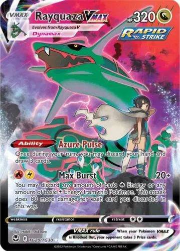 Rayquaza VMAX TG20/TG30 - Silver Tempest Trainer Gallery - Holofoil