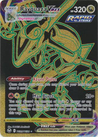 Rayquaza VMAX TG29/TG30 - Silver Tempest - Holofoil