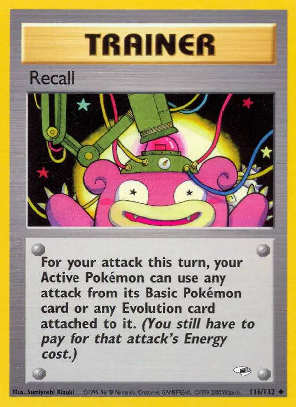 Recall 116/132 - Gym Heroes (Unlimited) - Normal