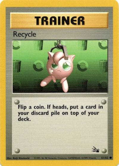 Recycle 61/62 - Fossil (Unlimited) - Normal