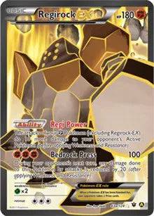Regirock EX 43a/124 - Fates Collide - Holofoil