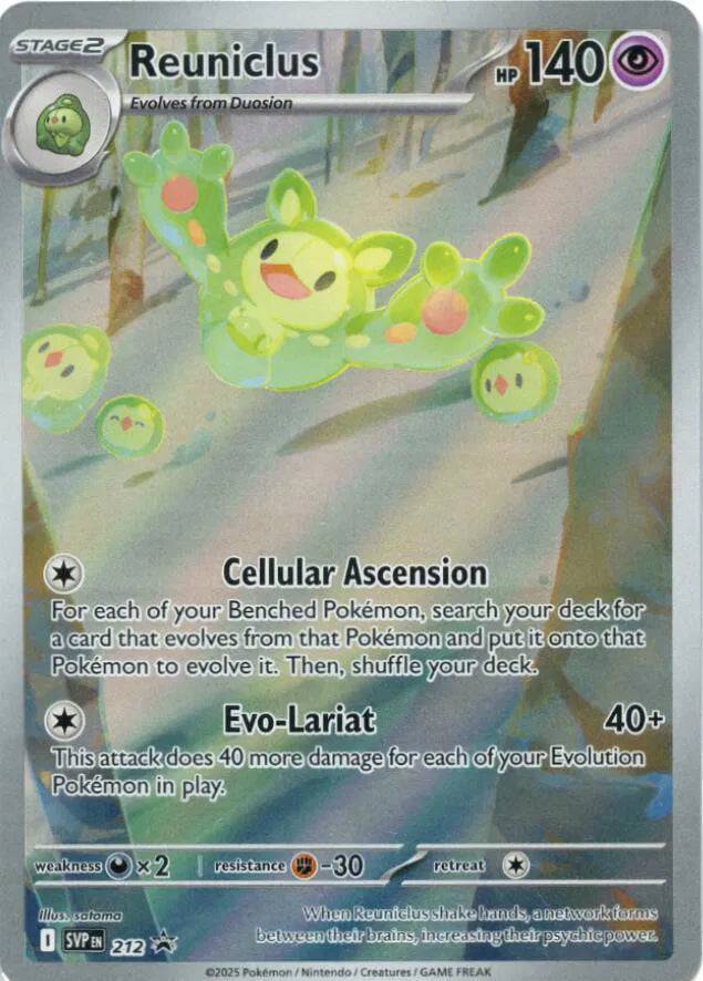 Reuniclus 212 - Scarlet & Violet Promo - Holofoil