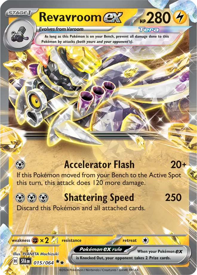 Revavroom ex 015/064 - Shrouded Fable - Holofoil