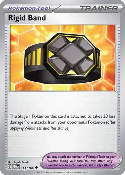 Rigid Band 165/165 - Scarlet & Violet 151 - Reverse Holofoil