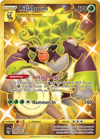 Rillaboom 197/189 - Darkness Ablaze - Holofoil