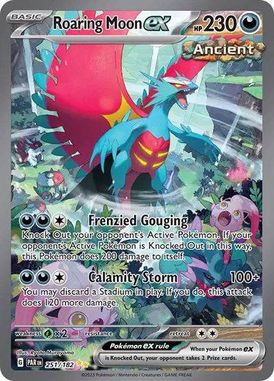 Roaring Moon ex 251/182 - Paradox Rift - Holofoil