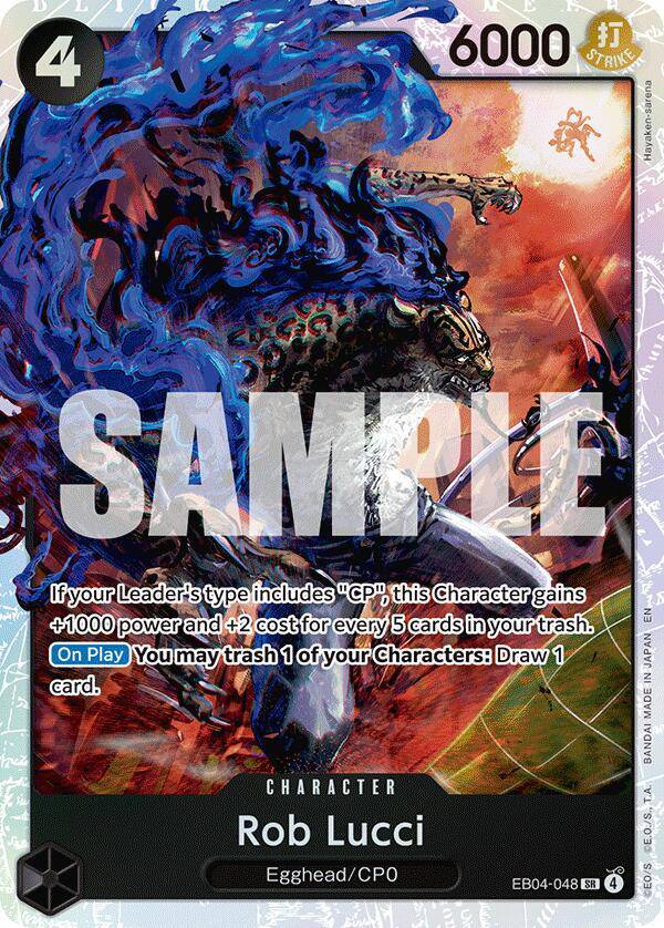 Rob Lucci EB04-048 - Adventure on Kami's Island - Foil