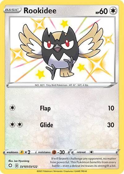 Rookidee SV101/SV122 - Shining Fates: Shiny Vault - Holofoil