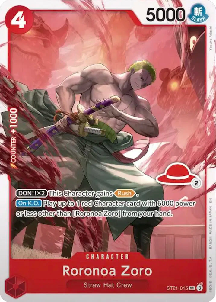 Roronoa Zoro (Luffy Deck) ST21-015 - Learn Together Deck Set