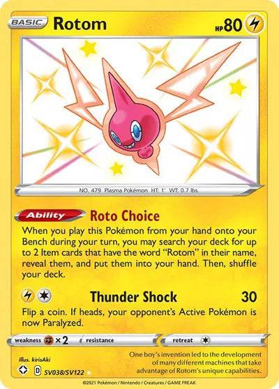Rotom SV038/SV122 - Shining Fates: Shiny Vault - Holofoil
